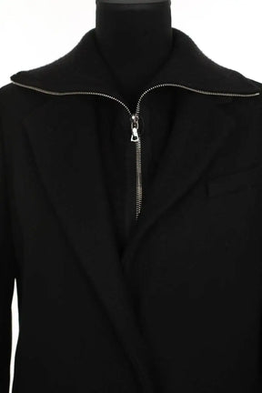 Manteau Sandro Noir en Laine