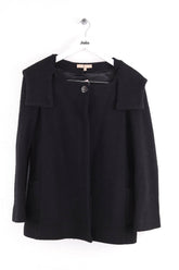 Manteau Sandro Noir en Laine, taille S - Seconde Main