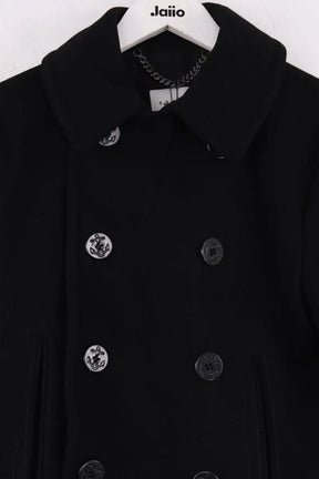 Manteau Sandro Noir en Laine