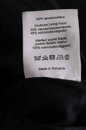 Manteau Sandro Noir en Laine