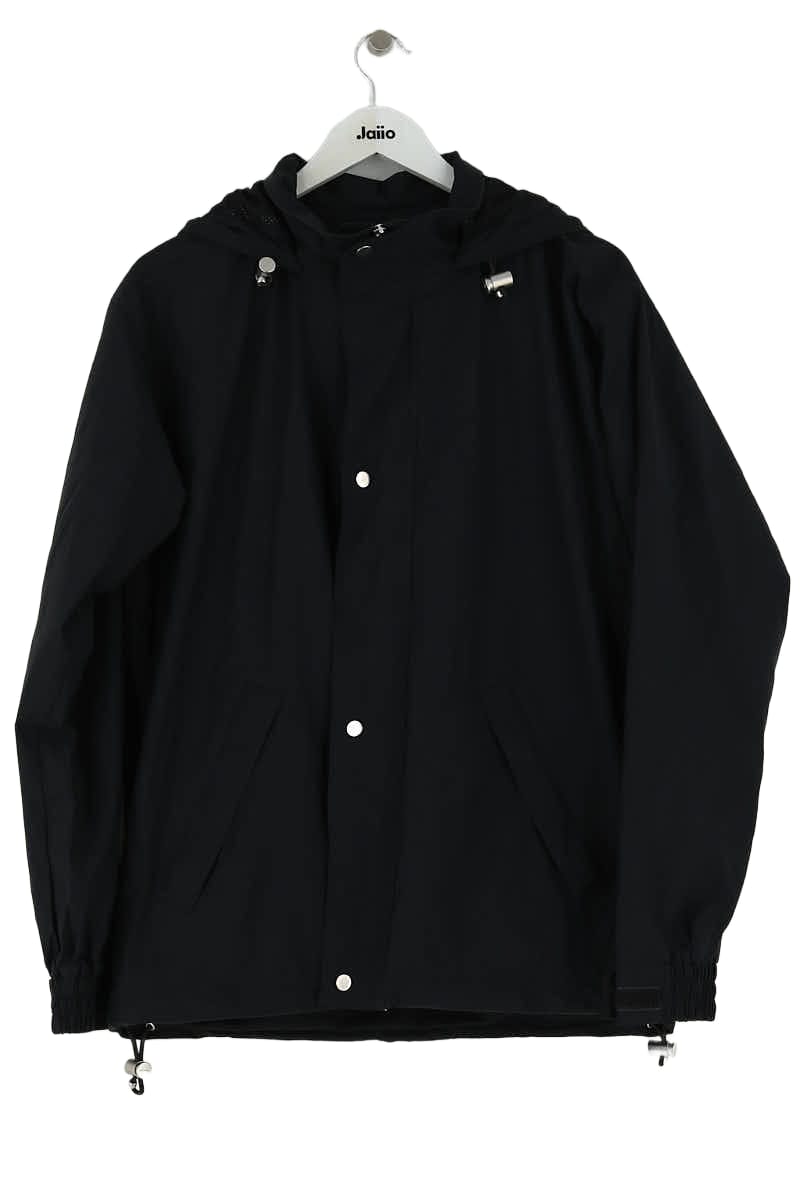 Manteau Sandro Noir en Polyamide, taille M - Seconde Main