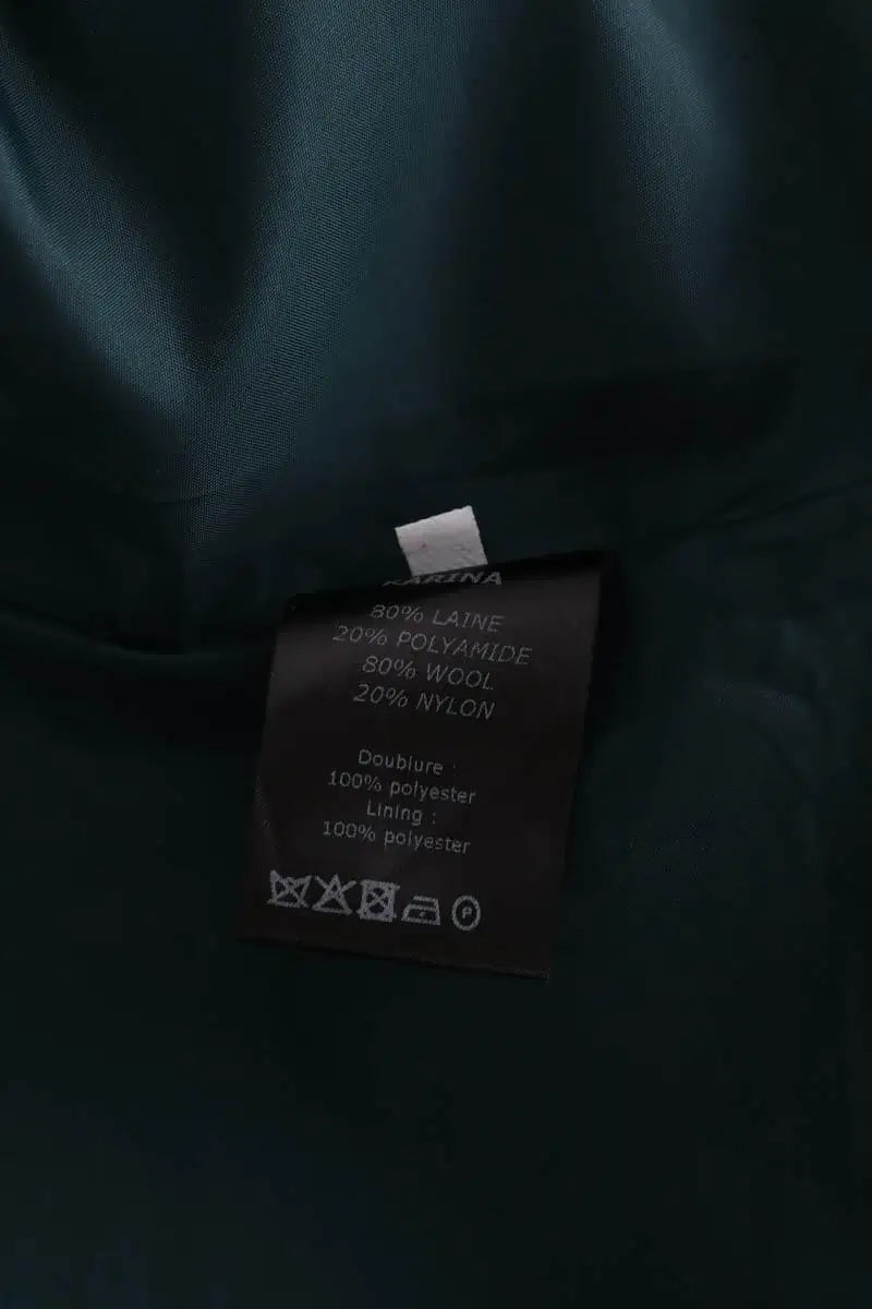 Manteau Sessun Bleu en Laine