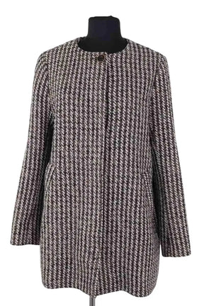 Manteau Sessun Gris en Synthétique, taille XS - Seconde Main