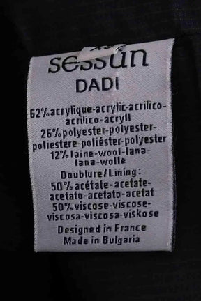 Manteau Sessun Gris en Synthétique