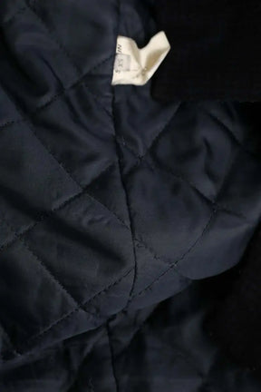 Manteau Sessun Marine en Laine