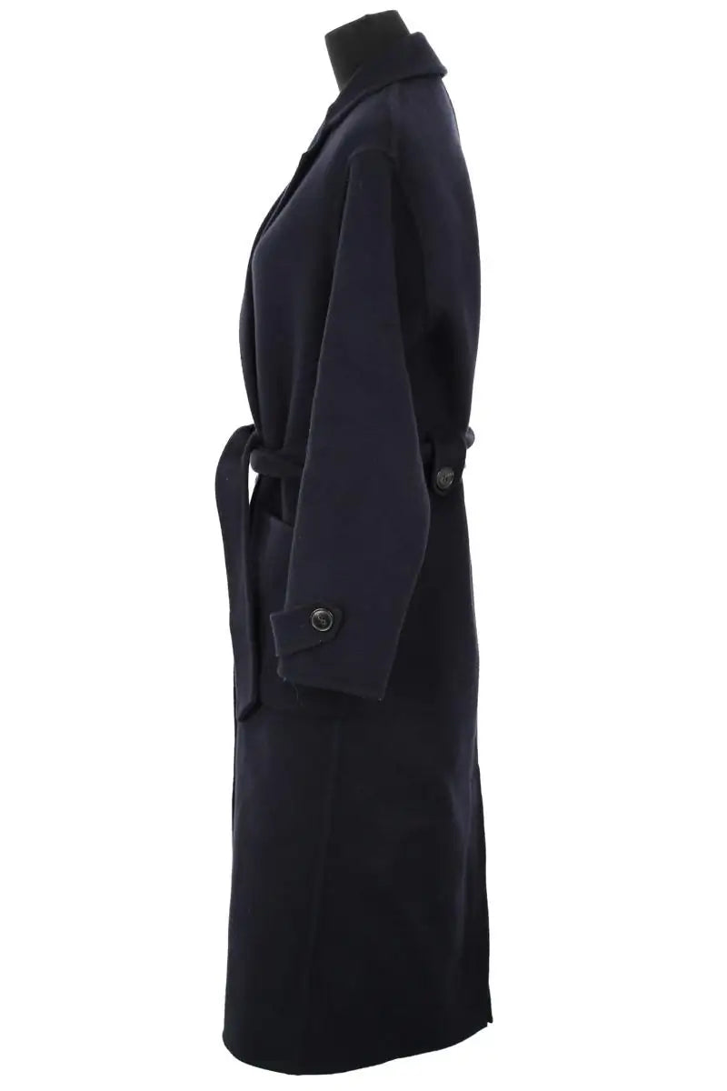 Manteau Sézane Bleu en Laine