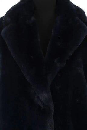Manteau Sézane Bleu en Polyester