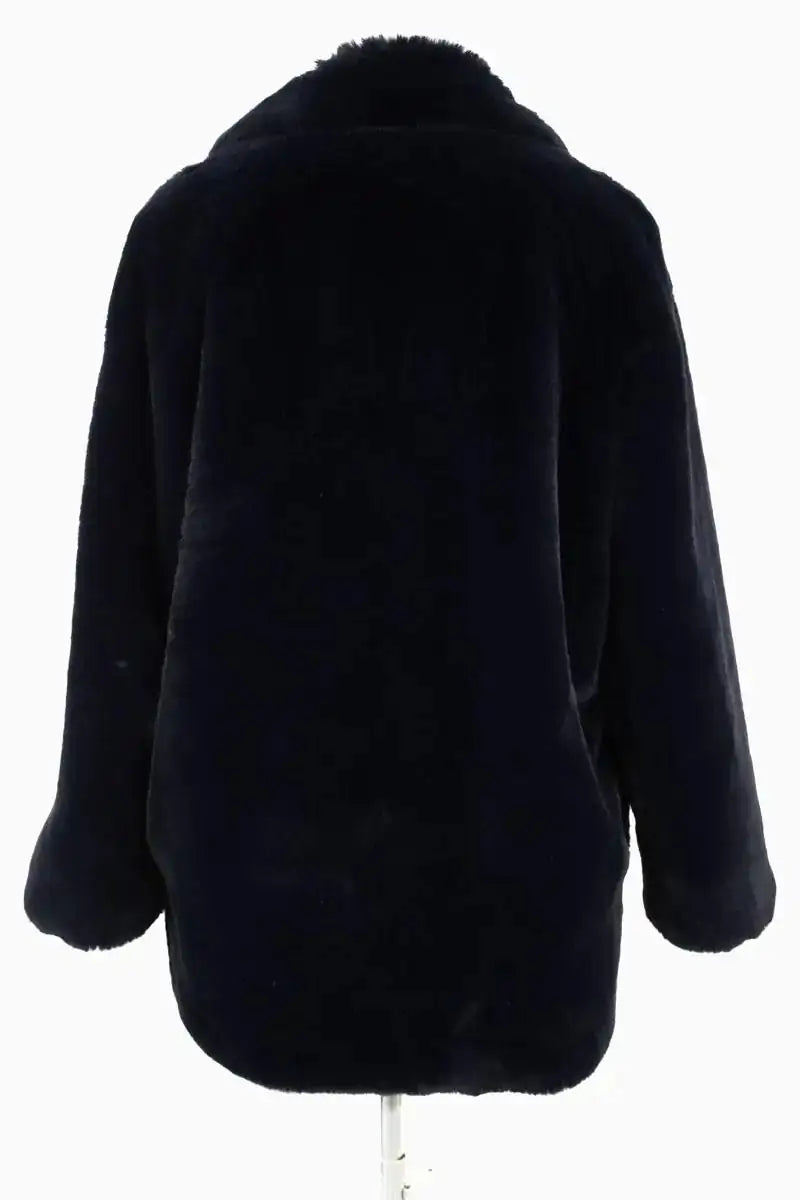 Manteau Sézane Bleu en Polyester
