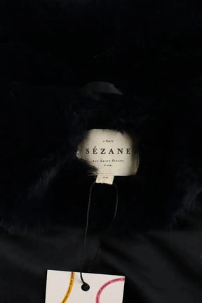 Manteau Sézane Bleu en Polyester