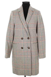 Manteau Sézane Gris en Laine, taille M - Seconde Main