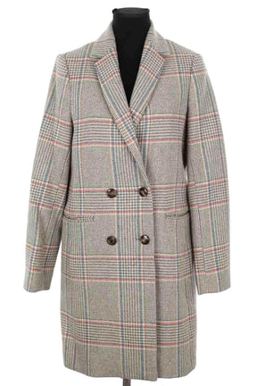 Manteau Sézane Gris en Laine, taille M - Seconde Main