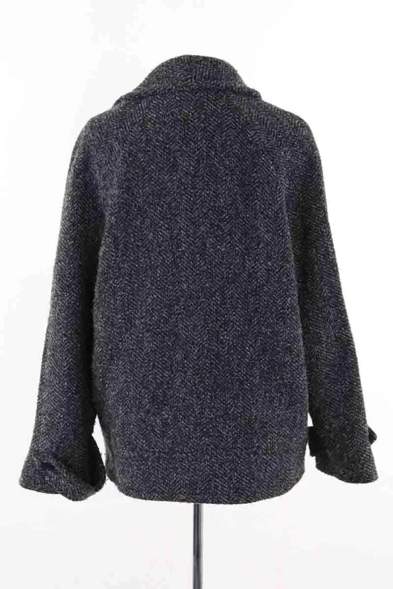 Manteau Sézane Gris en Laine