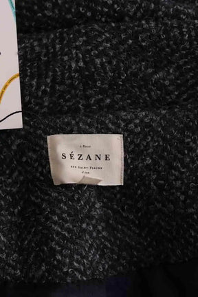 Manteau Sézane Gris en Laine