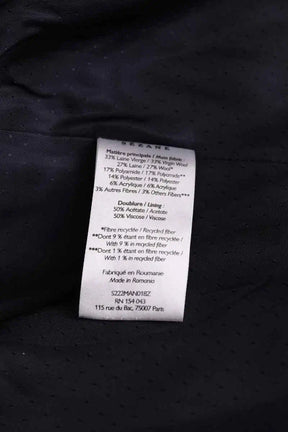 Manteau Sézane Gris en Laine