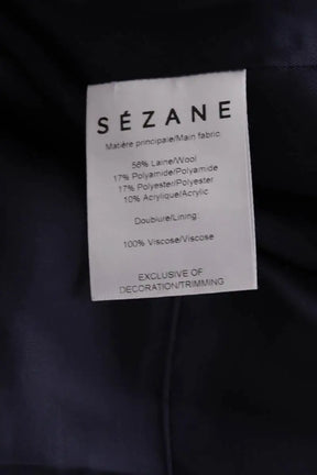 Manteau Sézane Gris en Laine