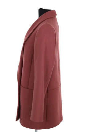 Manteau Sézane Rose en Laine