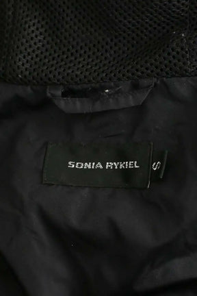 Manteau Sonia Rykiel Noir en Polyester