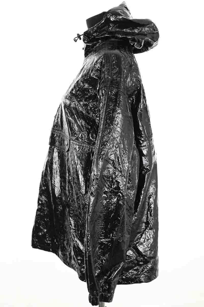 Manteau Supreme Noir en Polyester