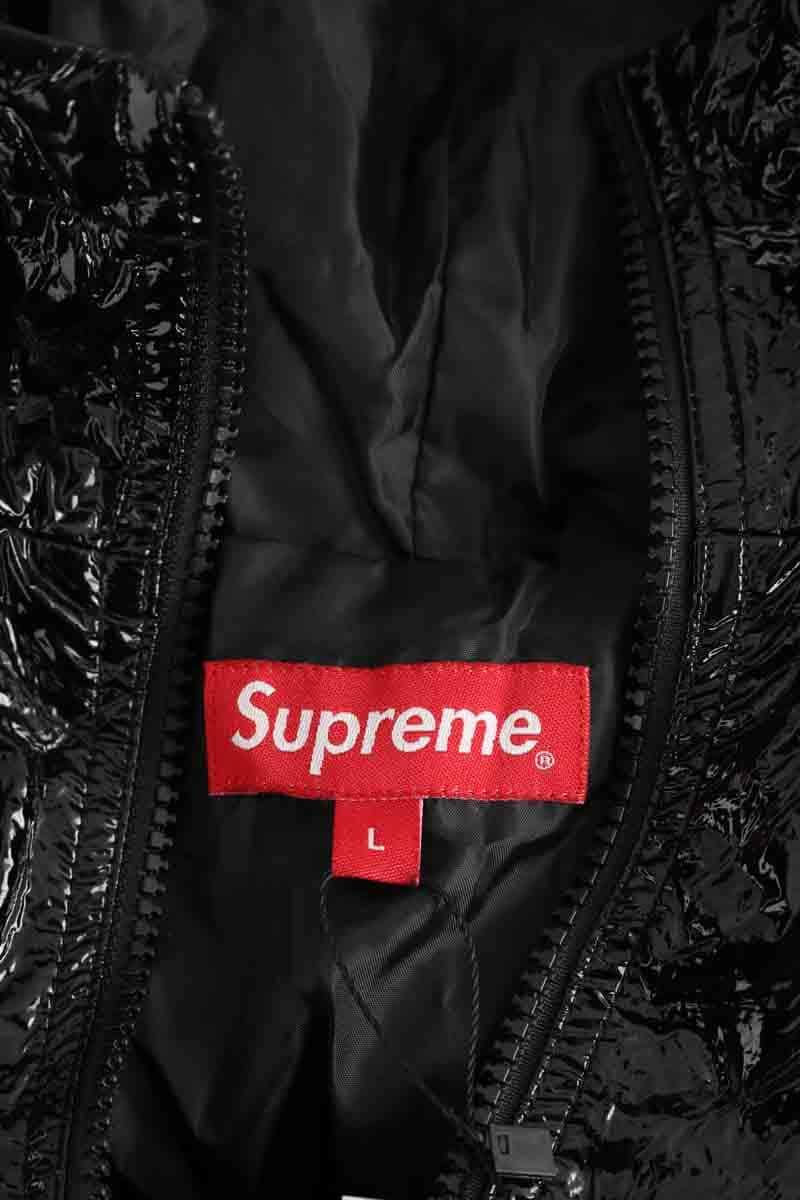 Manteau Supreme Noir en Polyester