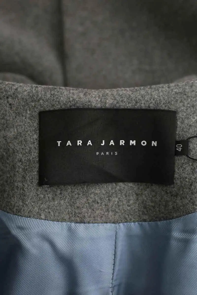 Manteau Tara Jarmon Gris en Laine