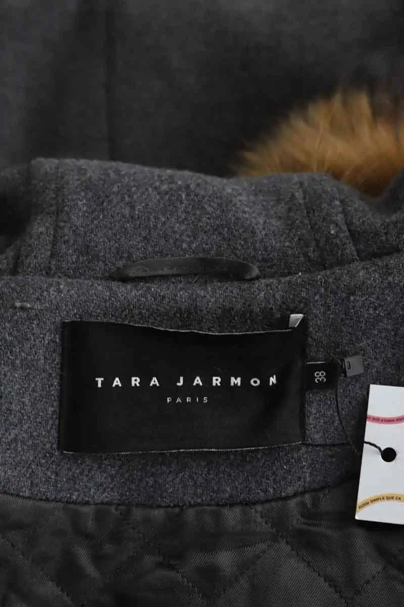 Manteau Tara Jarmon Gris en Laine