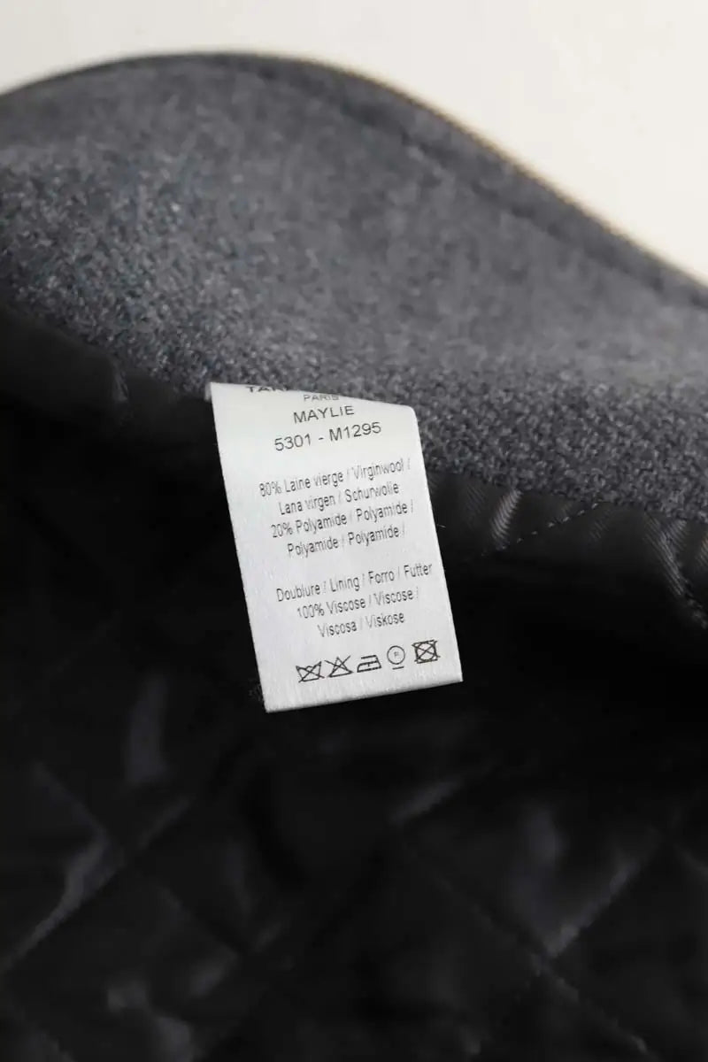 Manteau Tara Jarmon Gris en Laine