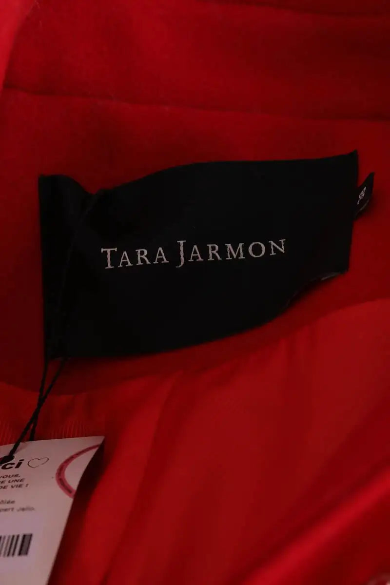 Manteau Tara Jarmon Rouge en Laine
