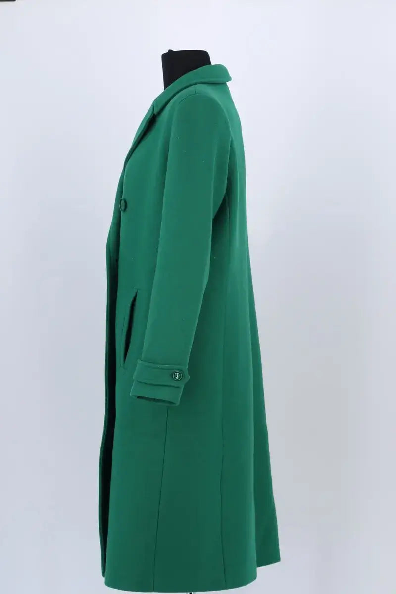 Manteau Tara Jarmon Vert en Laine