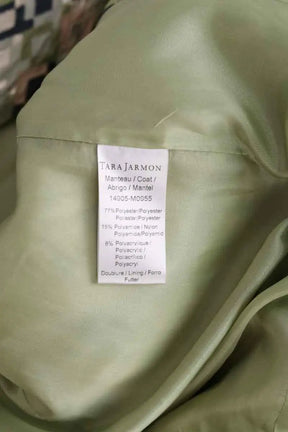 Manteau Tara Jarmon Vert en Synthétique