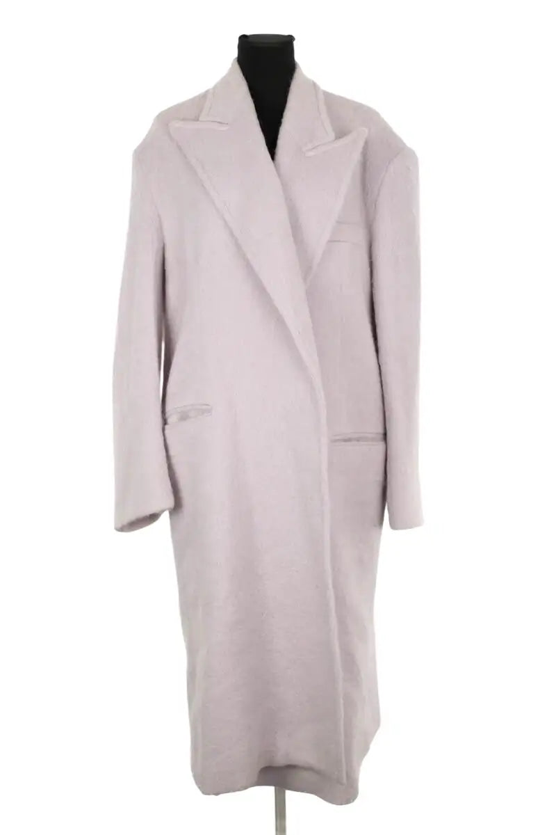 Manteau The Frankie Shop Violet en Laine, taille XS - Seconde Main