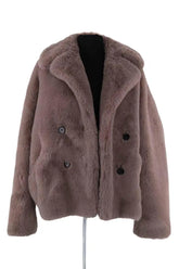 Manteau The Kooples Gris en Synthétique, taille S - Seconde Main