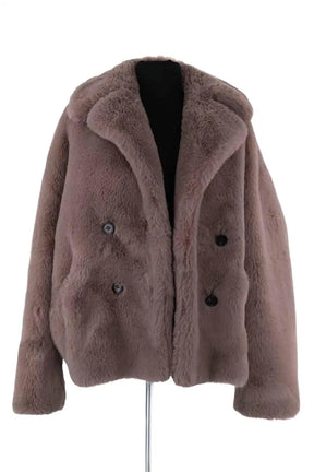 Manteau The Kooples Gris en Synthétique, taille S - Seconde Main