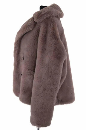Manteau The Kooples Gris en Synthétique