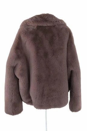 Manteau The Kooples Gris en Synthétique