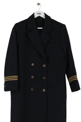 Manteau The Kooples Marine en Polyester, taille M - Seconde Main