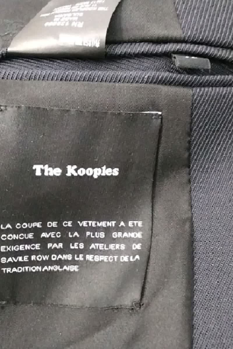 Manteau The Kooples Marine en Polyester