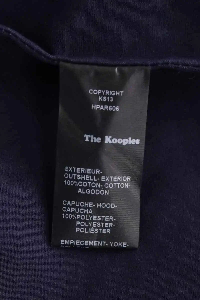 Manteau The Kooples Noir en Coton