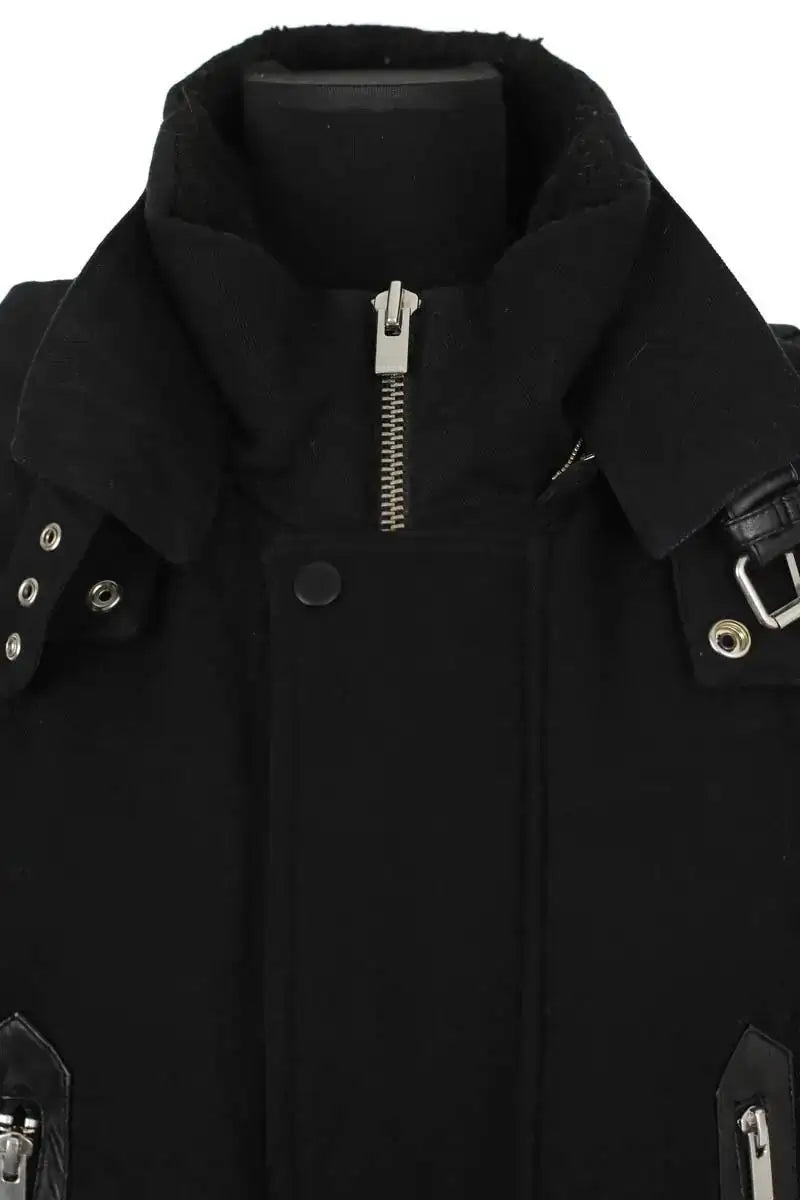 Manteau The Kooples Noir en Coton