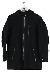 Manteau The Kooples Noir en Coton, taille S - Seconde Main