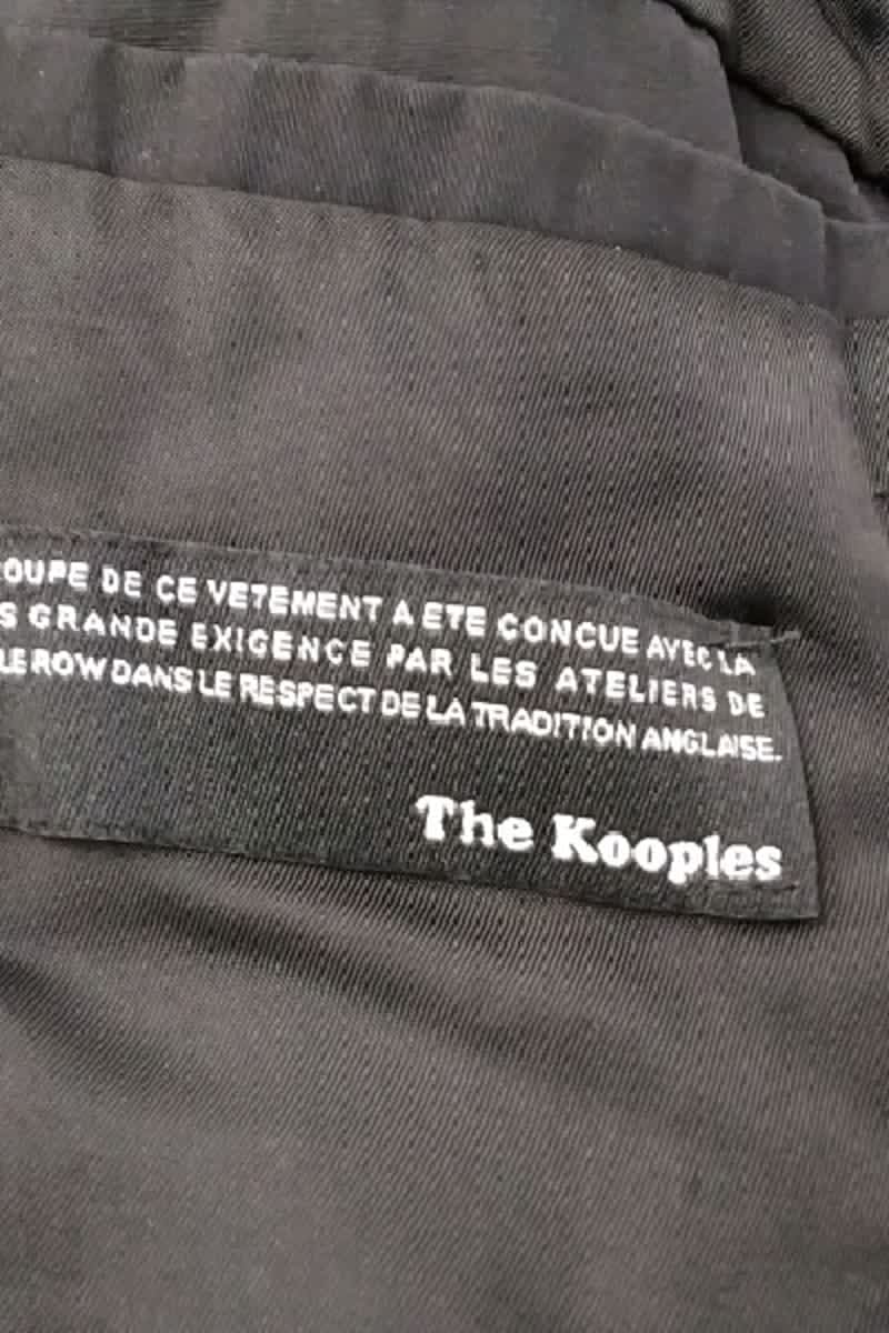 Manteau The Kooples Noir en Coton
