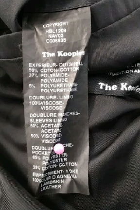Manteau The Kooples Noir en Coton