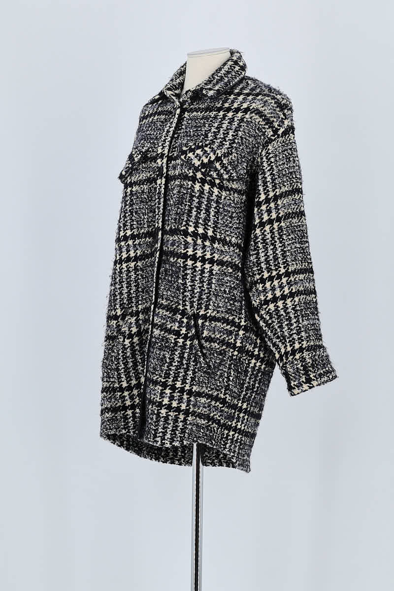Manteau The Kooples Noir en Laine