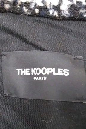 Manteau The Kooples Noir en Laine