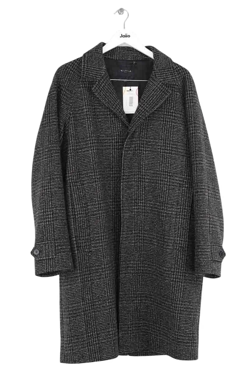 Manteau The Kooples Noir en Laine, taille M - Seconde Main