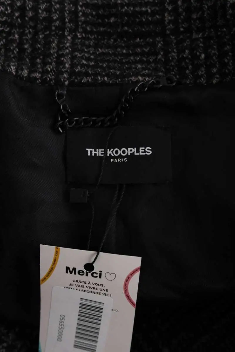 Manteau The Kooples Noir en Laine