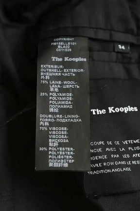 Manteau The Kooples Noir en Laine