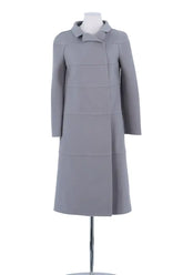 Manteau Valentino Gris en Laine, taille M - Seconde Main