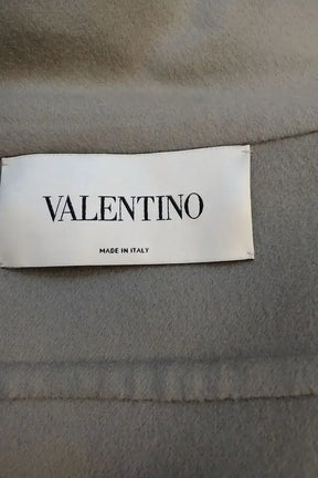 Manteau Valentino Gris en Laine