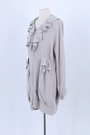 Manteau Valentino Gris en Soie