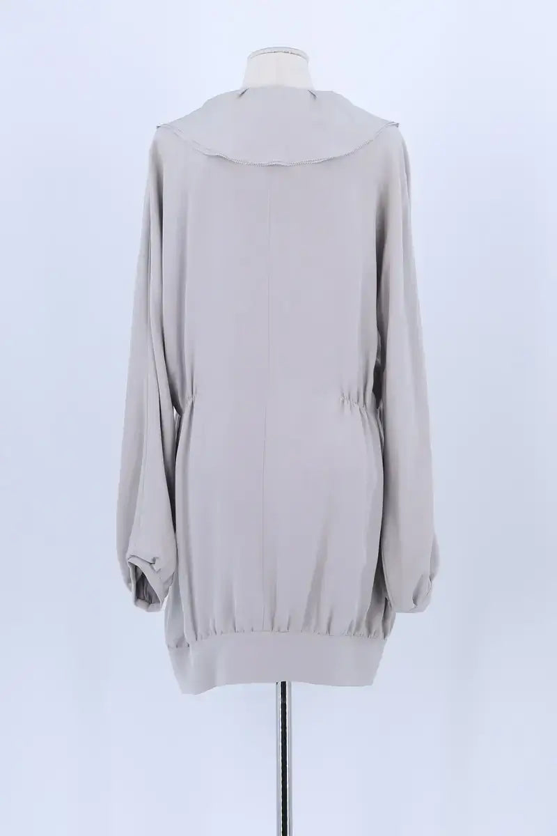 Manteau Valentino Gris en Soie